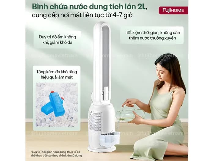 Quạt không cánh FUJIHOME BF-03R 60W - Giá rẻ nhất hôm nay - Ảnh 85