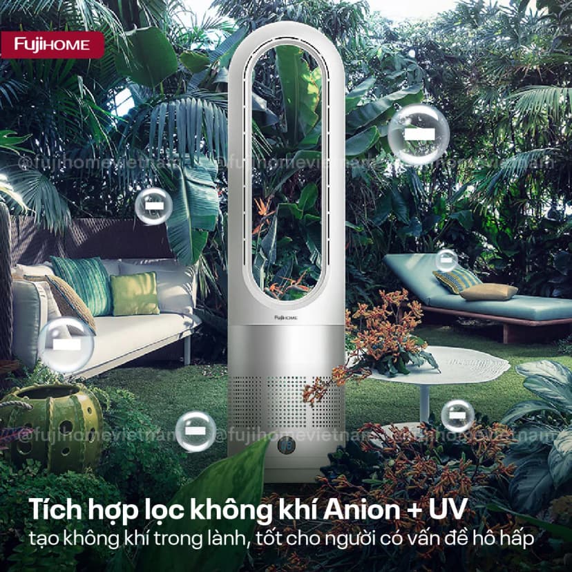 Quạt không cánh FUJIHOME BF-03R 60W - Giá rẻ nhất hôm nay - Ảnh 87