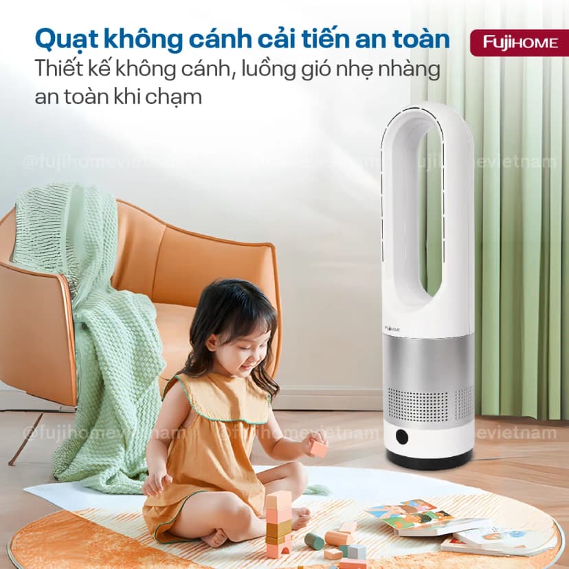 Quạt không cánh FUJIHOME BF-03R 60W - Giá rẻ nhất hôm nay - Ảnh 91