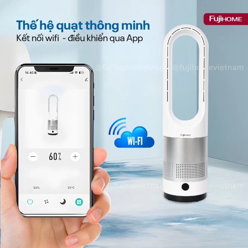Quạt không cánh FUJIHOME BF-03R 60W - Giá rẻ nhất hôm nay - Ảnh 100