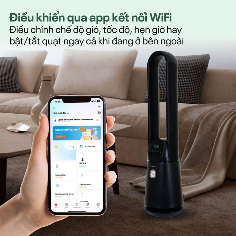 So sánh giá Quạt không cánh FUJHOME BF065-B 35W - Tìm sản phẩm giá rẻ nhất - Ảnh 4