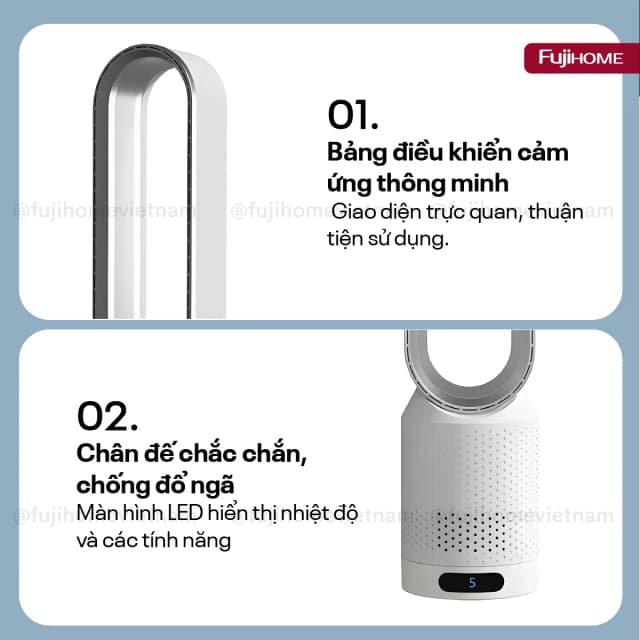 So sánh giá Quạt không cánh FUJIHOME BF16 40W rẻ nhất? - Ảnh 11