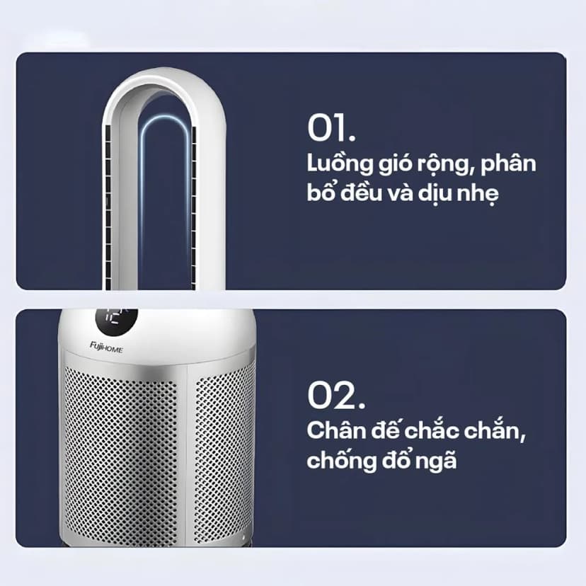 Quạt không cánh FUJIHOME BF307DC 35W - Giá rẻ nhất hôm nay - Ảnh 13