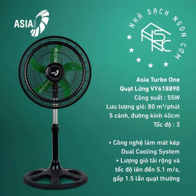 Top 1 so sánh giá Quạt lửng Asia 3 cánh A16019-XV0 45W - Tìm sản phẩm giá rẻ nhất - Ảnh 77