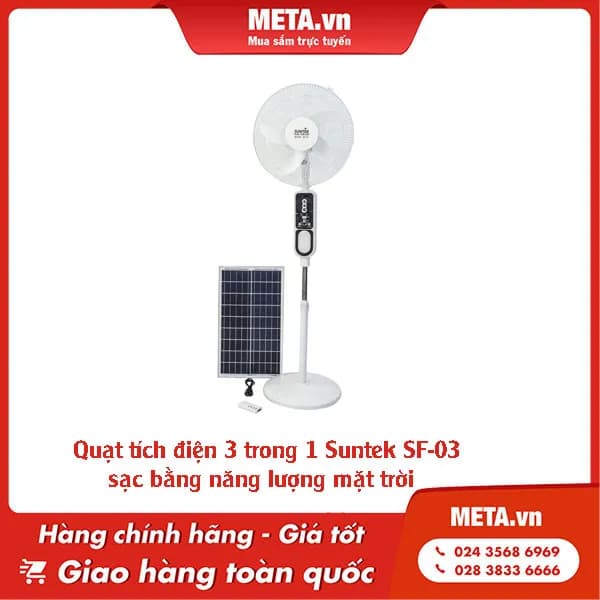 So sánh giá Quạt năng lượng mặt trời Suntek 3 cánh SF-F8 30W - Tìm sản phẩm giá rẻ nhất - Ảnh 9
