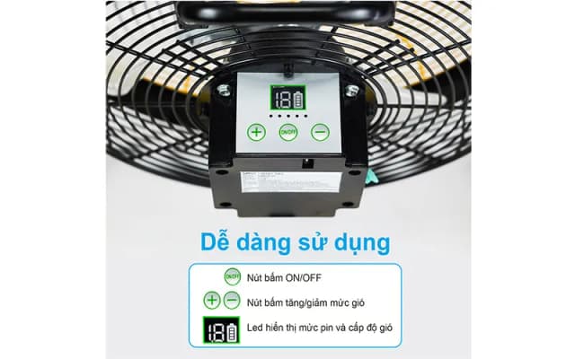So sánh giá Quạt sạc điện AC 3 cánh ARF01D123 12W rẻ nhất? - Ảnh 13