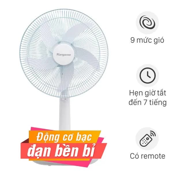 So sánh giá Quạt sạc điện Kangaroo 5 cánh KG748 24W rẻ nhất? - Ảnh 6