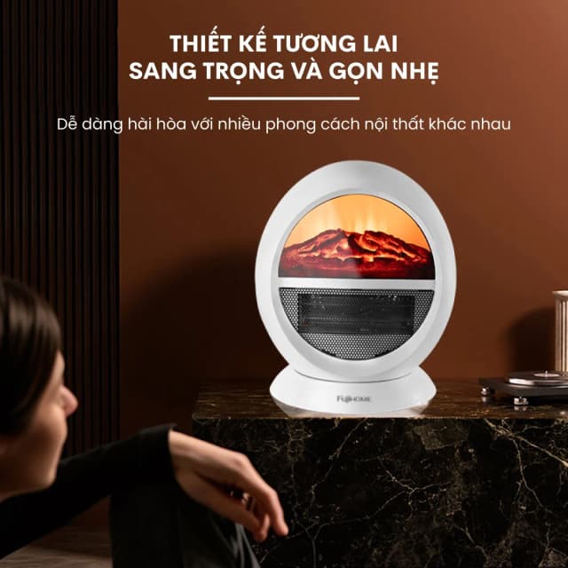 So sánh giá Quạt sưởi để bàn FUJIHOME FH09 rẻ nhất? - Ảnh 4