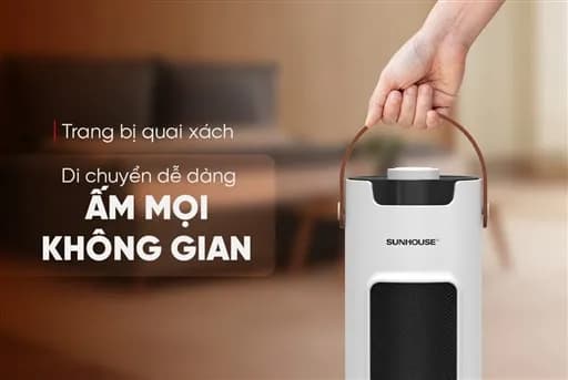 Quạt sưởi gốm Sunhouse SHD7060W - Giá rẻ nhất hôm nay - Ảnh 11