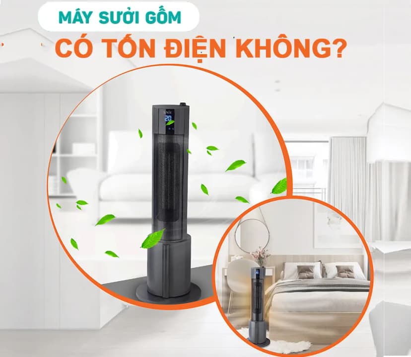 Quạt sưởi gốm Sunhouse SHD7060W - Giá rẻ nhất hôm nay - Ảnh 16