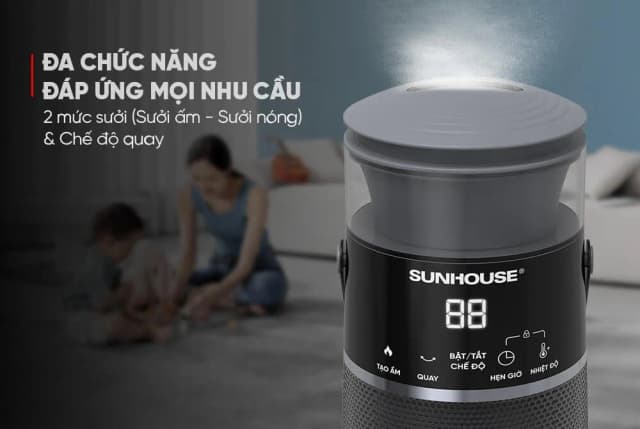 So sánh giá Quạt sưởi gốm Sunhouse SHD7061 rẻ nhất? - Ảnh 5