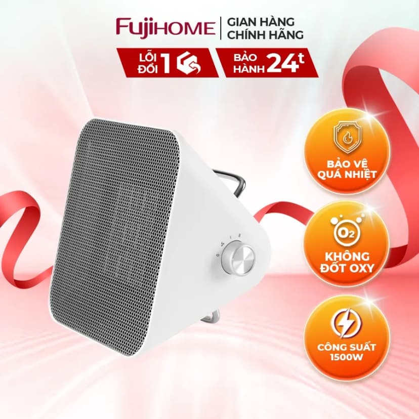 Quạt sưởi gốm FUJIHOME FH1100 - Giá rẻ nhất hôm nay - Ảnh 2