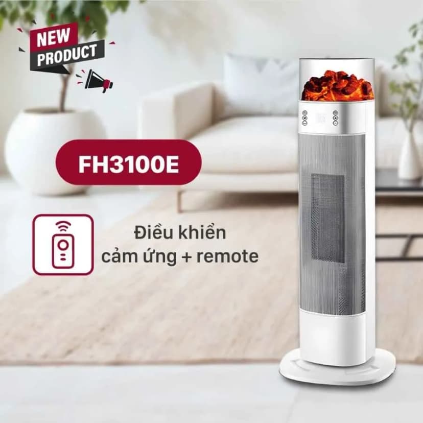 Quạt sưởi gốm FUJIHOME FH1100 - Giá rẻ nhất hôm nay - Ảnh 47
