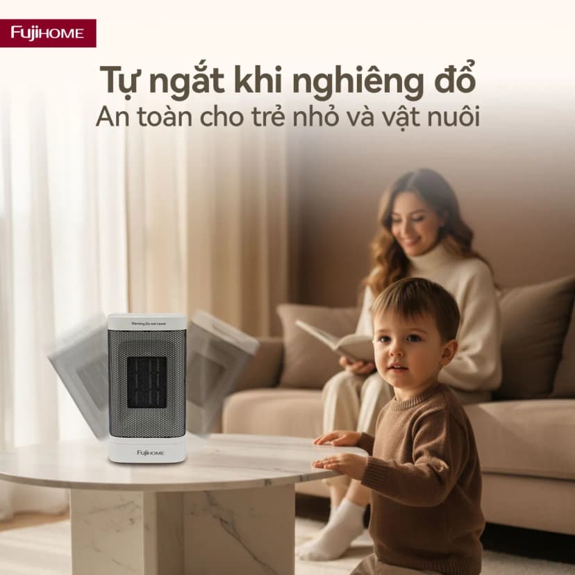 Quạt sưởi gốm FUJIHOME FH1100 - Giá rẻ nhất hôm nay - Ảnh 52