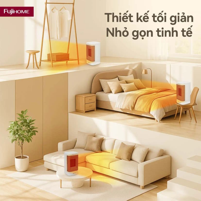 Quạt sưởi gốm FUJIHOME FH1100 - Giá rẻ nhất hôm nay - Ảnh 53