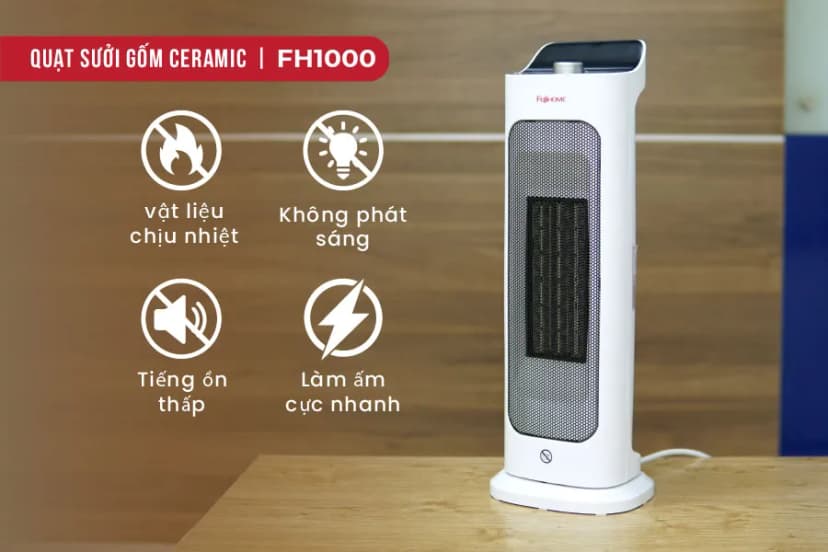 Quạt sưởi gốm FUJIHOME FH1100 - Giá rẻ nhất hôm nay - Ảnh 76