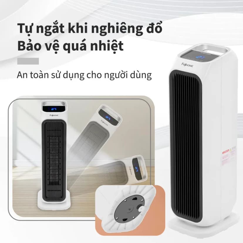 Quạt sưởi gốm FUJIHOME FH1100 - Giá rẻ nhất hôm nay - Ảnh 81