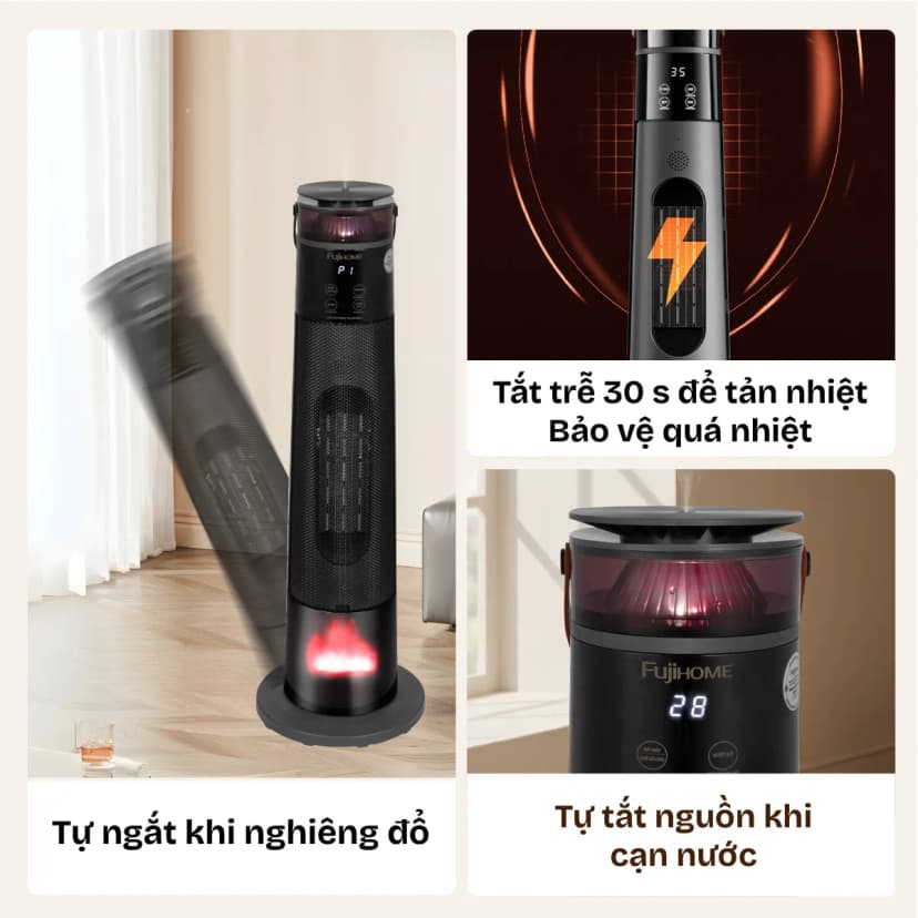 Quạt sưởi gốm FUJIHOME FH1100 - Giá rẻ nhất hôm nay - Ảnh 85