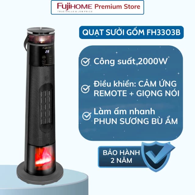 So sánh giá Quạt sưởi gốm FUJIHOME FH1950 rẻ nhất? - Ảnh 13