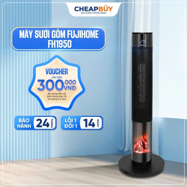 So sánh giá Quạt sưởi gốm FUJIHOME FH1950 rẻ nhất? - Ảnh 17