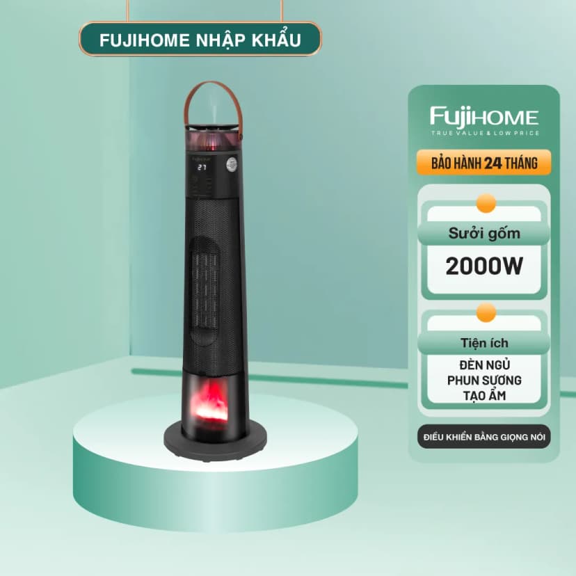 Quạt sưởi gốm FUJIHOME FH1950 - Giá rẻ nhất hôm nay - Ảnh 18