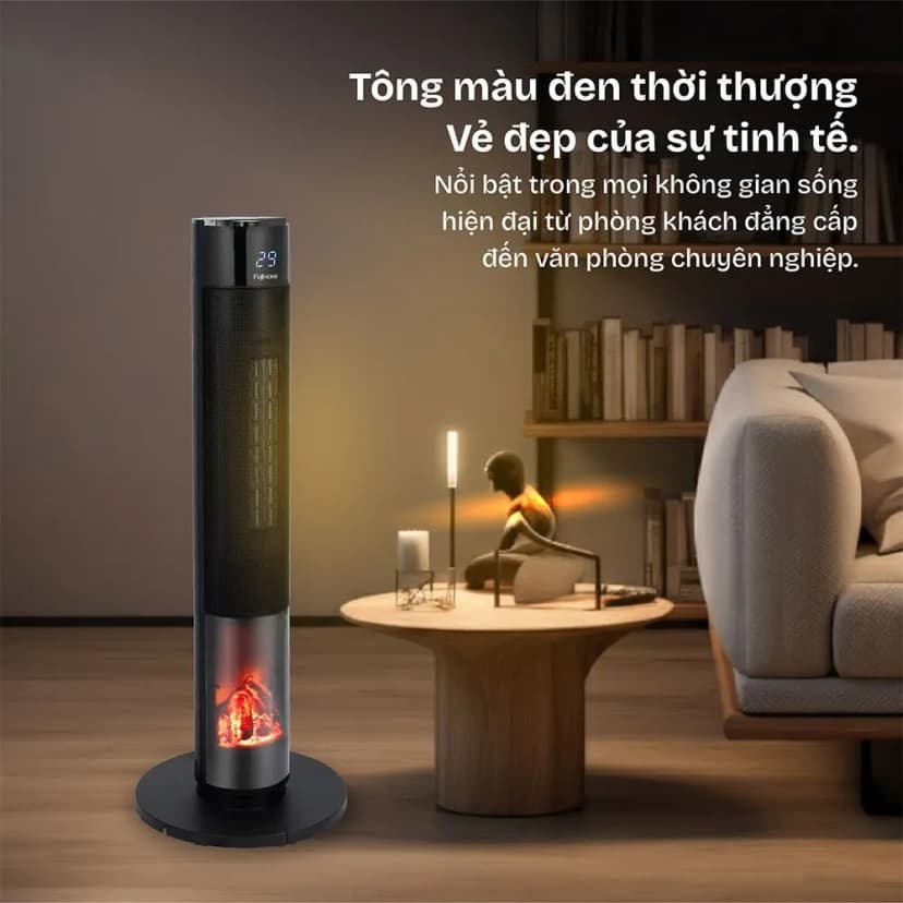 Quạt sưởi gốm FUJIHOME FH1950 - Giá rẻ nhất hôm nay - Ảnh 8