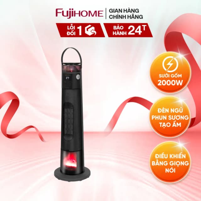 So sánh giá Quạt sưởi gốm FUJIHOME FH202 rẻ nhất? - Ảnh 11