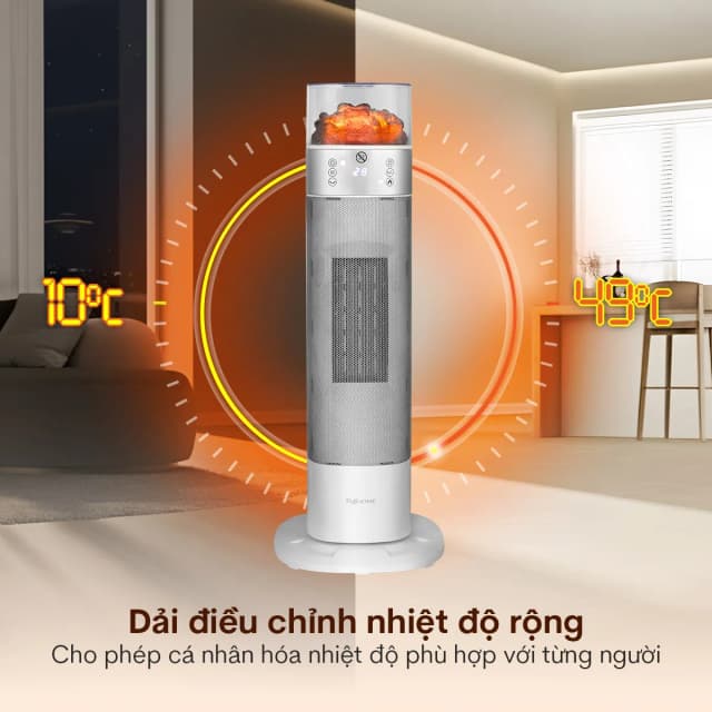 So sánh giá Quạt sưởi gốm FUJIHOME FH3100E rẻ nhất? - Ảnh 2