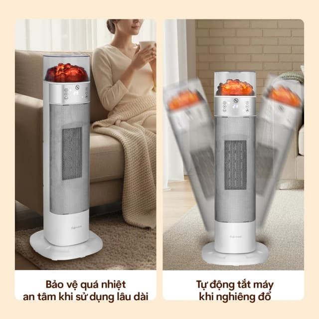 So sánh giá Quạt sưởi gốm FUJIHOME FH3100E rẻ nhất? - Ảnh 5