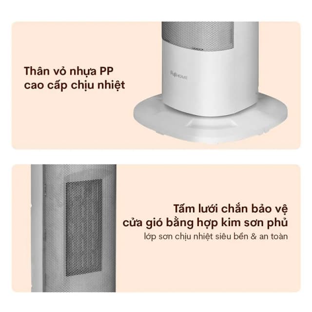 So sánh giá Quạt sưởi gốm FUJIHOME FH3100E rẻ nhất? - Ảnh 10
