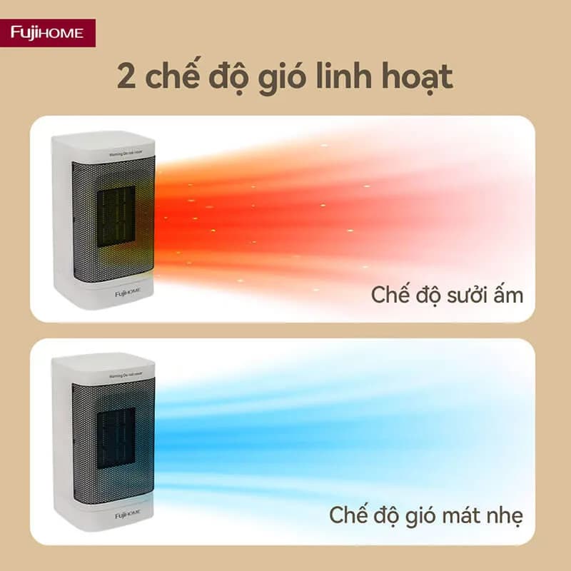 So sánh giá Quạt sưởi gốm FUJIHOME FH600 - Tìm sản phẩm giá rẻ nhất - Ảnh 8