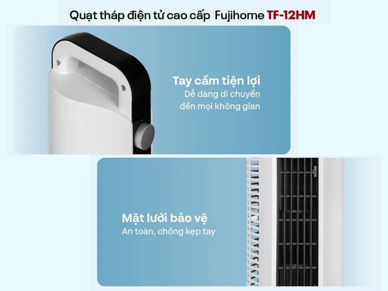 So sánh giá Quạt tháp FUJIHOME TF-12HM 48W - Tìm sản phẩm giá rẻ nhất - Ảnh 6
