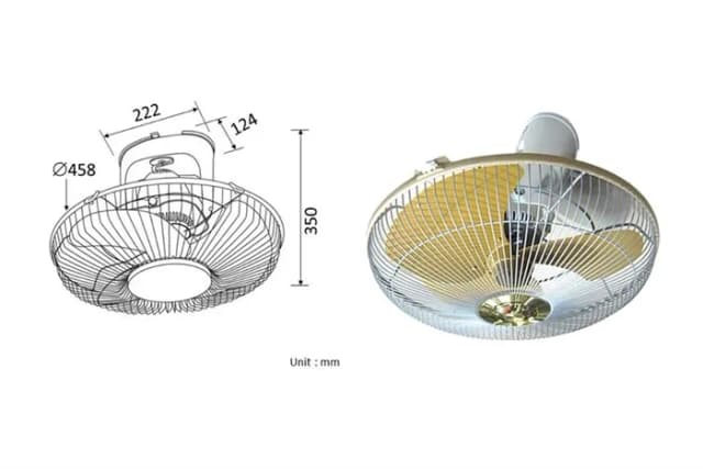 So sánh giá Quạt trần đảo Panasonic 3 cánh F-409QB 45W rẻ nhất? - Ảnh 10