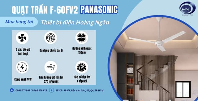So sánh giá Quạt trần Panasonic 3 cánh F-60FV2-S 74W rẻ nhất? - Ảnh 20