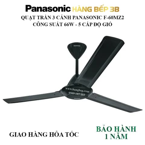So sánh giá Quạt trần Panasonic 3 cánh F-60MZ2-S 66W rẻ nhất? - Ảnh 20