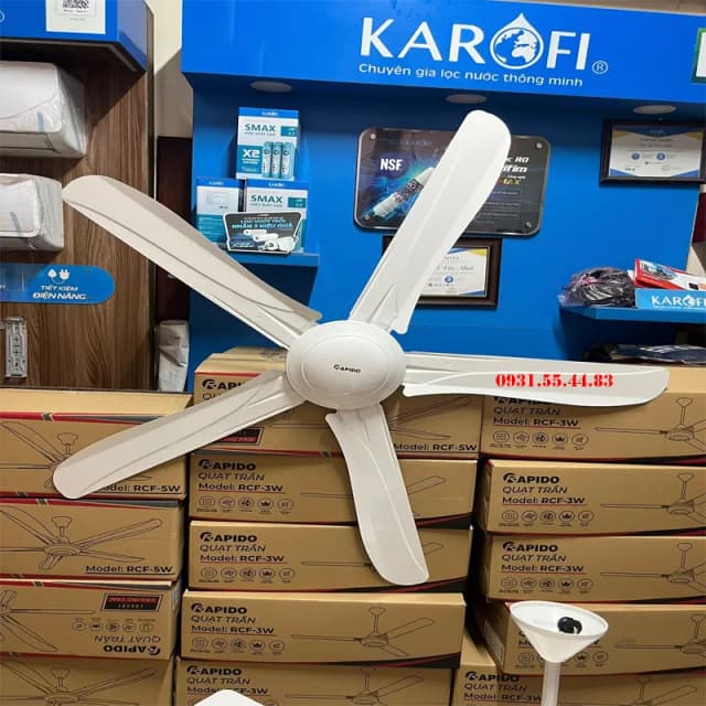 So sánh giá Quạt trần Rapido 5 cánh RCF-5W 100W rẻ nhất? - Ảnh 11