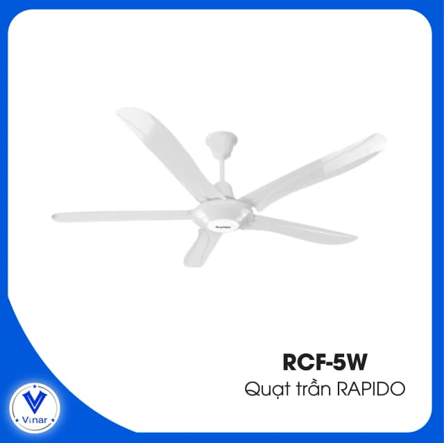 Top 1 so sánh giá Quạt trần Rapido 5 cánh RCF-5W P54 40W - Tìm sản phẩm giá rẻ nhất - Ảnh 5