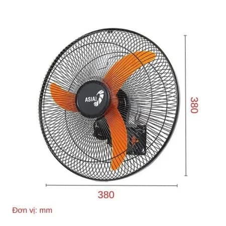 So sánh giá Quạt treo tường Asia 5 cánh VY617090 55W rẻ nhất? - Ảnh 19