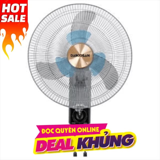 So sánh giá Quạt treo tường Daikiosan 6 cánh DQ120 55W rẻ nhất? - Ảnh 3