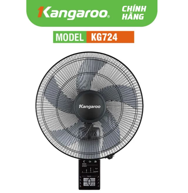 So sánh giá Quạt treo tường Kangaroo 5 cánh KG724 55W rẻ nhất? - Ảnh 7