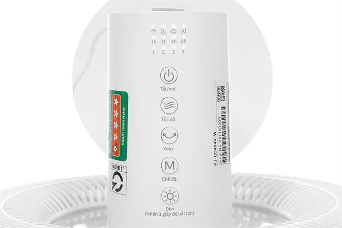Quạt tuần hoàn Sharp 9 cánh PJ-CD404V-W 24W - Giá rẻ nhất hôm nay - Ảnh 5