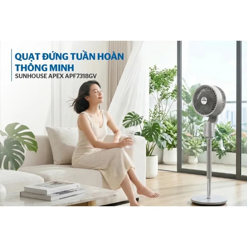 So sánh giá Quạt tuần hoàn Sunhouse Apex 3 cánh APF7318GV 40W - Tìm sản phẩm giá rẻ nhất - Ảnh 16
