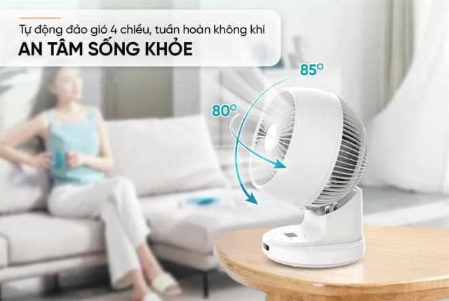 Top 1 so sánh giá Quạt tuần hoàn Sunhouse Apex 3 cánh APF7321G 40W - Tìm sản phẩm giá rẻ nhất - Ảnh 5