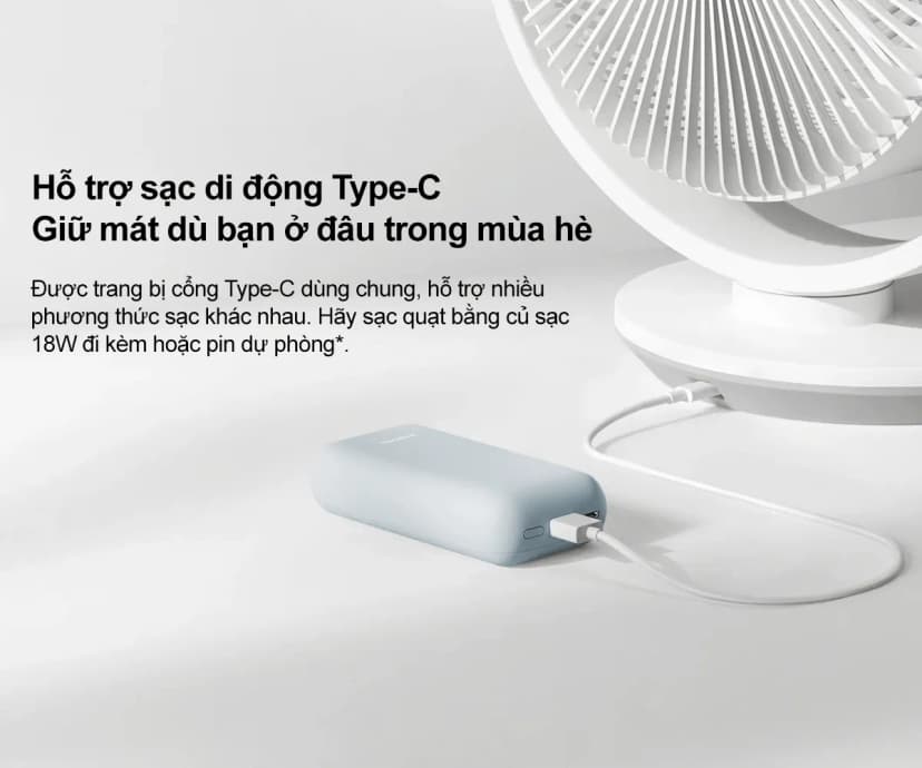 Quạt tuần hoàn Xiaomi Smart Desktop Air Circulation Fan EU 3 cánh BHR9872EU 18W - Giá rẻ nhất hôm nay - Ảnh 11