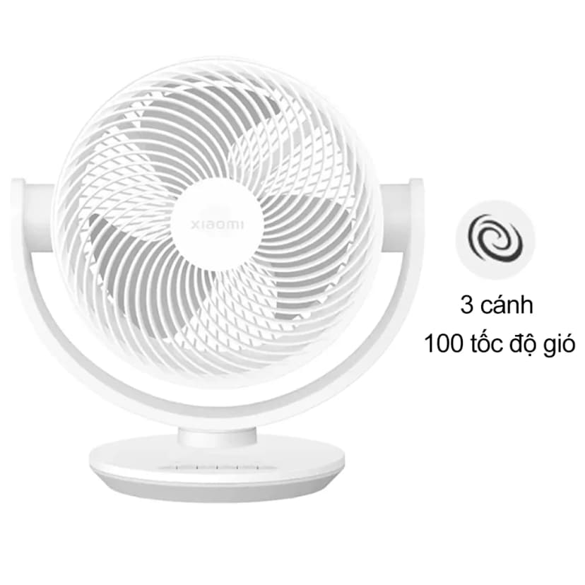 Quạt tuần hoàn Xiaomi Smart Desktop Air Circulation Fan EU 3 cánh BHR9872EU 18W - Giá rẻ nhất hôm nay - Ảnh 5