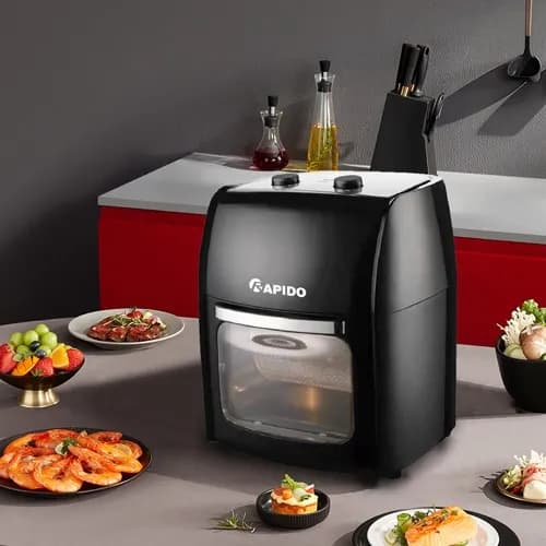 So sánh giá Lò chiên không dầu Rapido 12 lít RAF-12M1 rẻ nhất? - Ảnh 6