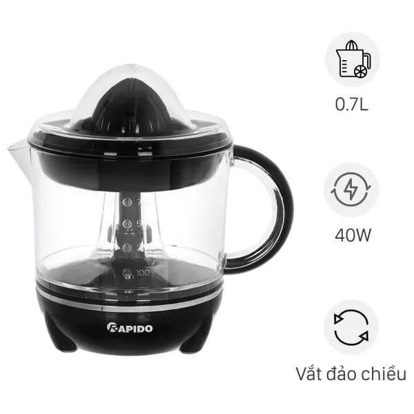 Top 1 so sánh giá Máy vắt cam Rapido ROJ-40 - Tìm sản phẩm giá rẻ nhất - Ảnh 2