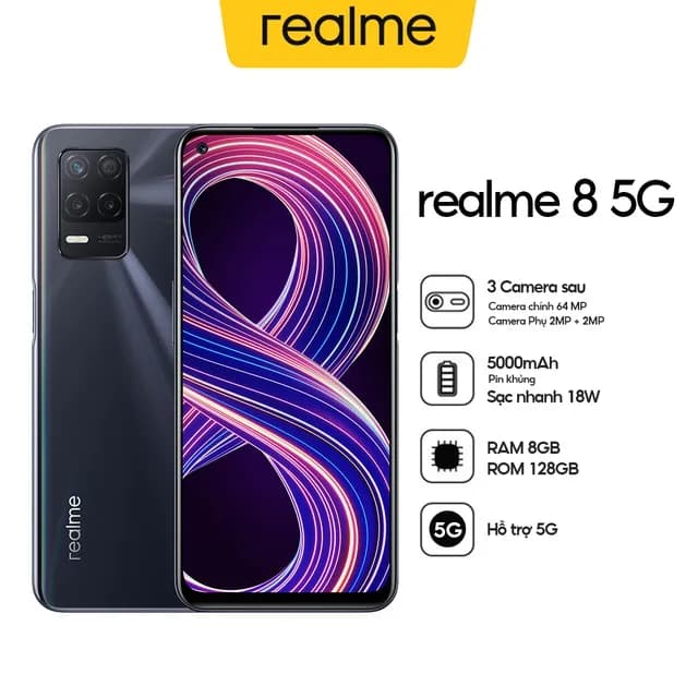 Điện thoại realme 16T 5G 8GB/128GB - Giá rẻ nhất hôm nay - Ảnh 4