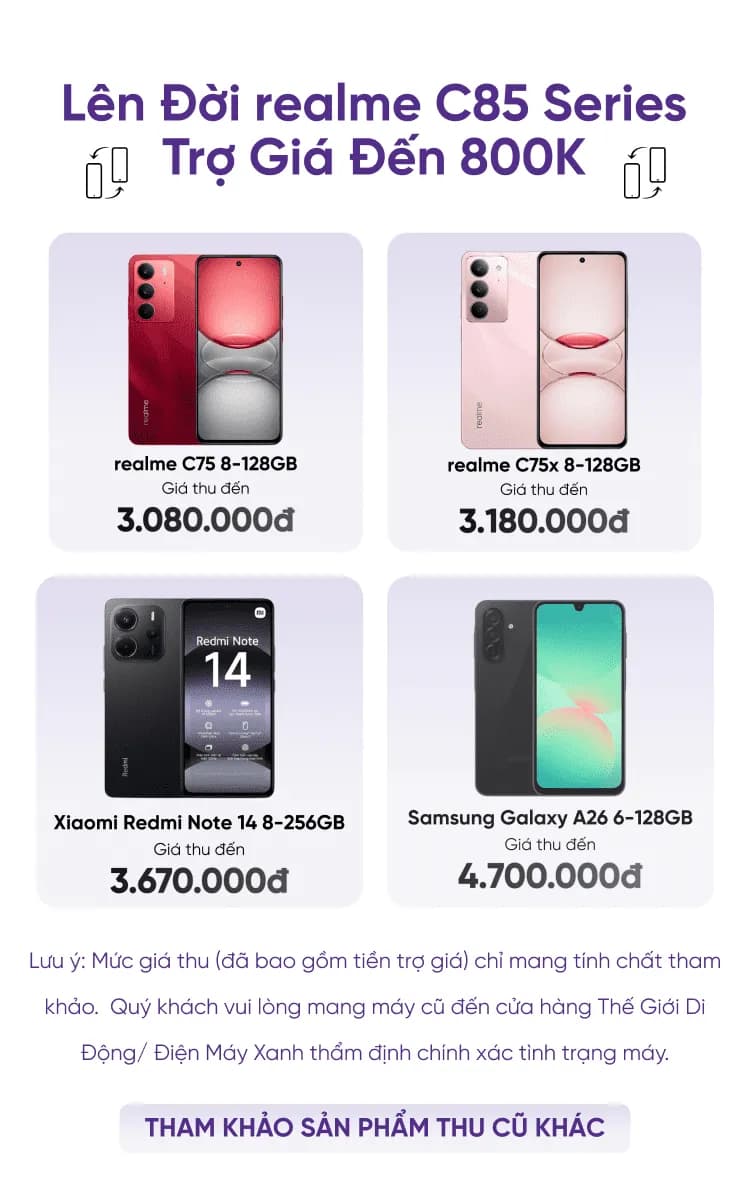 Điện thoại realme C85 Pro 8GB/128GB - Giá rẻ nhất hôm nay - Ảnh 17