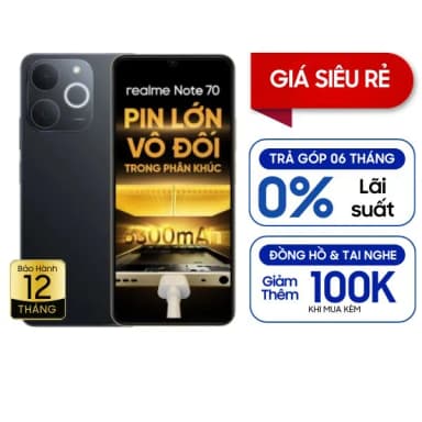 Điện thoại realme Note 70 4GB/64GB - 19